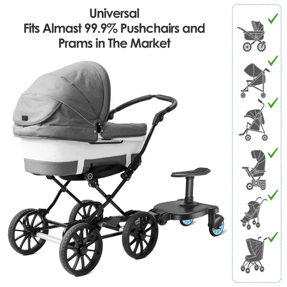 Stroller Board for Second Baby - Compatible with Most Baby Strollers