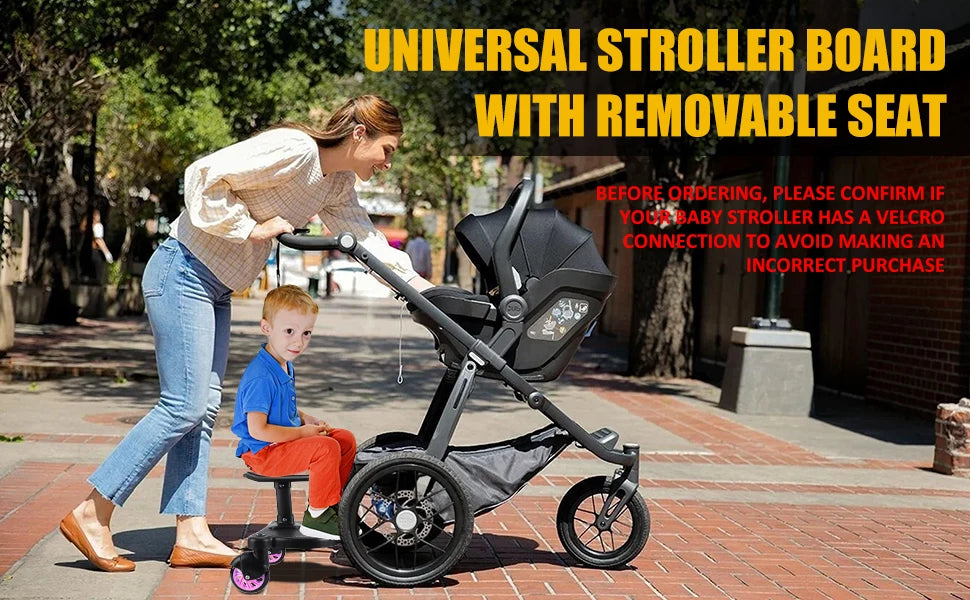 Stroller Board for Second Baby - Compatible with Most Baby Strollers